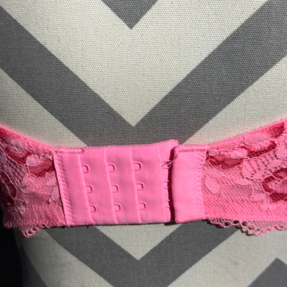 Pink Flower Lace Bra - Picture 8 of 13